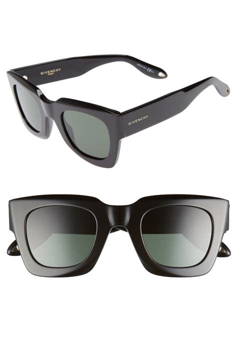 givenchy 48mm square sunglasses